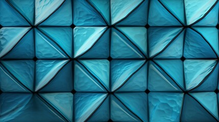 Obraz premium A seamless glass texture with an intricate pattern suitable for windows, presented in an elongated format, and rendered as a three-dimensional illustration