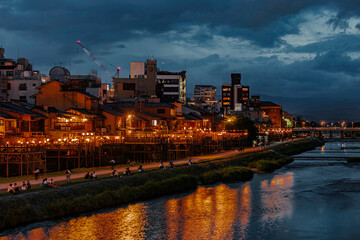 view of the old town（Kyoto）