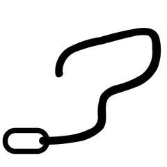 Mic Wireless Icon and Illustration in Line Style