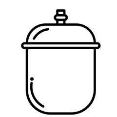 Autoclaff Icon and Illustration in Line Style