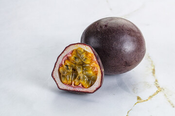 Tropical sweet and juicy passionfruit