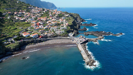 Seixal Aerial Madeira