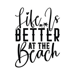 life is better at the beach