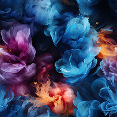 Fototapeta premium pattern of tropical leaves