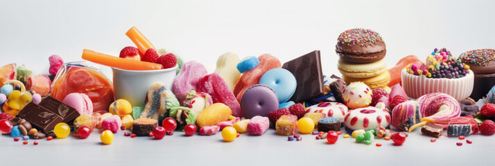 candy sweets banner

