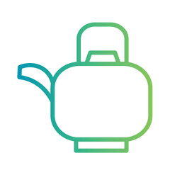 Cup Drink Hot Gradient Line Icon