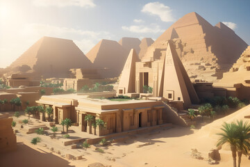 Eternal Egypt: Chronicles of Monumental Grandeur