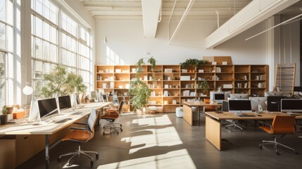 A startup office designed for productivity and growth