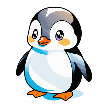 Penguin, baby penguin
