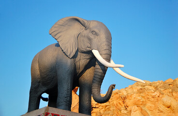 DSC_5197- Elephant Statue