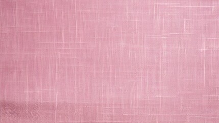 Fototapeta premium A textured linen pink background for a natural feel