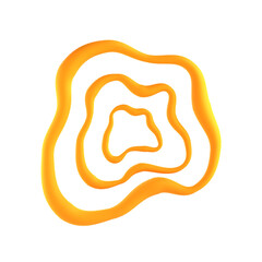 Fluid Web Abstract Shape