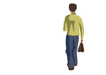 a view of business man 