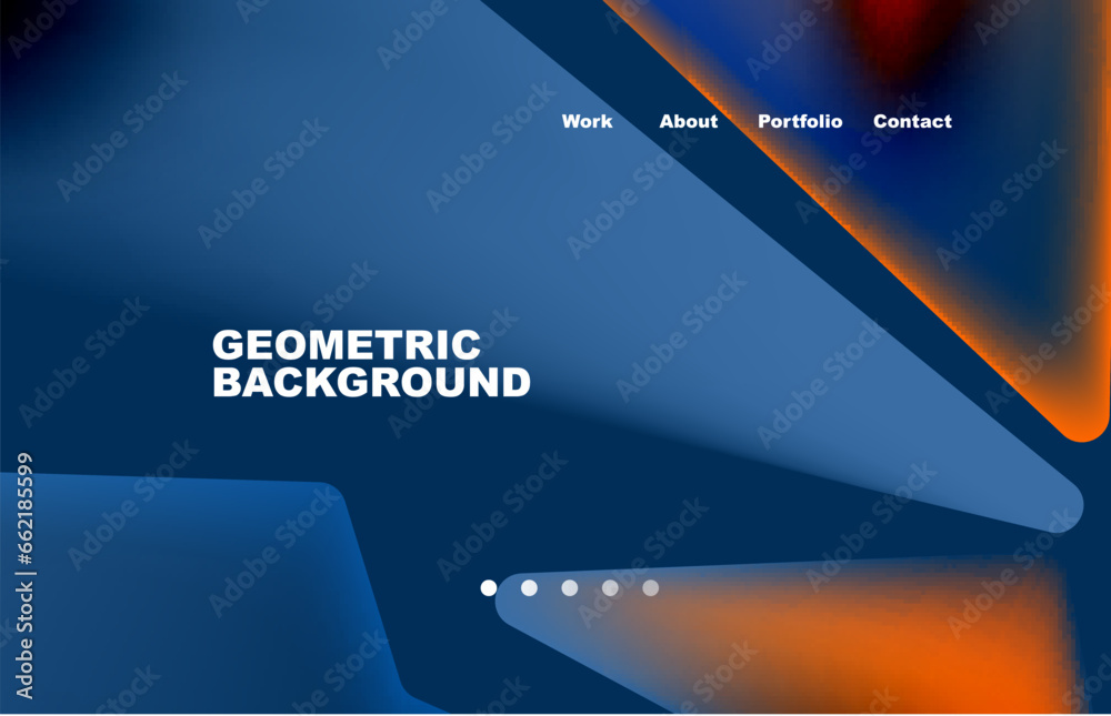 Wall mural broken pieces abstract background. trendy background for your landing page design, concept of web pa