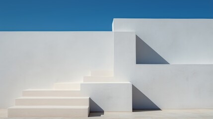 Obraz premium An undefined, architectural detail in a minimalist style