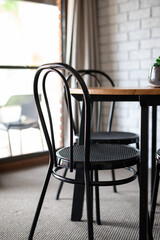 table and chairs