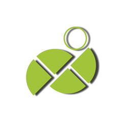 elegant modern logo design template 