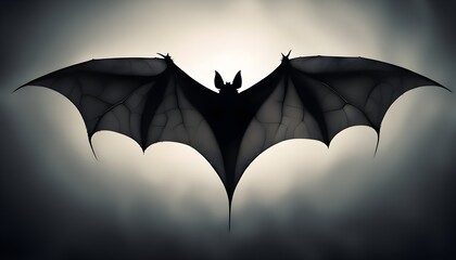 halloween background with bat