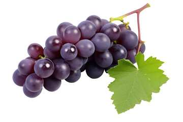 Grape isolated on transparent background, PNG