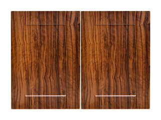 Decorative a brown olive wooden kitchen cabinet door