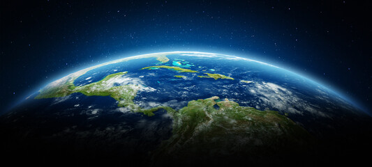 Central America - planet Earth