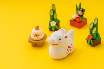 辰年の年賀状素材　干支　辰年
