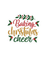 Christmas Kitchen Towels Svg Bundle, Christmas Baking Svg,
