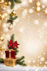 Obraz premium Christmas Theme Background