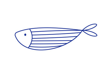 Sea Fish Pattern Vector Collection