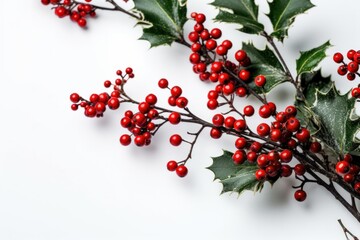 Photographic backgrounds of Christmas plants.