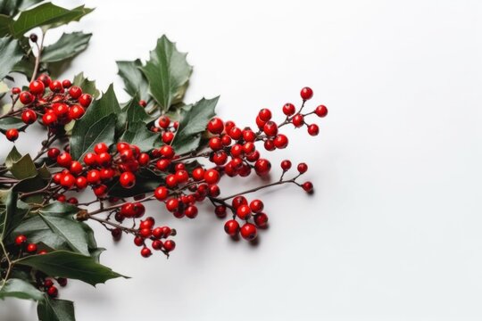 Photographic backgrounds of Christmas plants.