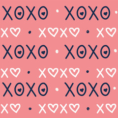 Red Seamless pattern with hearts stock illustration Valentine's Day - Holiday, Valentine Card, Backgrounds, Patterns, Textured