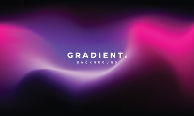 Colorful fluid gradient mesh background template copy space. Smooth color gradation backdrop. Wavy and liquid vibrant color design for poster, banner, presentation, cover, magazine, or landing page.