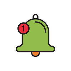 Bell icon vector design templates simple and modern