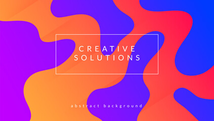 Abstract Banner. Flow Gradient Cover. Cool Landing Page. Tech Commercial Backdrop. Blue Hipster Layout. Minimal Concept. Fluid Journal. Spectrum Page. Violet Abstract Banner