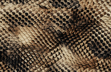 Colorful Snake Skin Texture Background