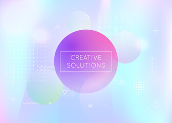 Minimalist Fluid. Violet Soft Presentation. Rainbow Background. Simple Dots. Space Fluorescent Composition. Motion Flyer. Hipster Design. Magic Concept. Purple Minimalist Fluid