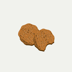 vector graphic of National Cookie Day good for national National Cookie Day celebration. flat design. flyer design.flat illustration.