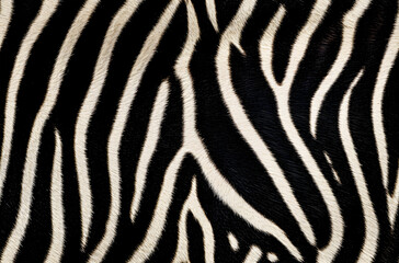 Fototapeta na wymiar Abstract Seamless Zebra Skin Pattern Background