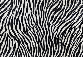 Abstract Seamless Zebra Skin Pattern Background