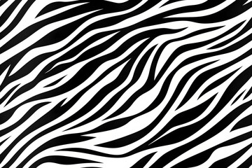 Abstract Seamless Zebra Skin Pattern Background