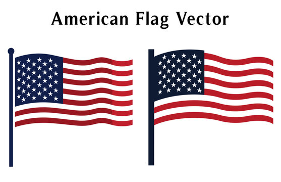 Flag, usa, America, map, us, united, states, symbol, country, illustration, vector, icon