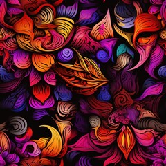 Mandala Design Concept, A Beautiful Illustration for Rangoli