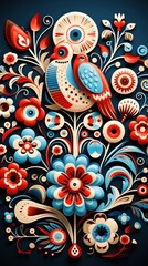 Naklejka premium Mandala Design Concept, A Beautiful Illustration for Rangoli