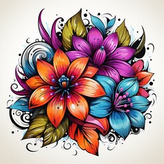 Mandala Design Concept, A Beautiful Illustration for Rangoli