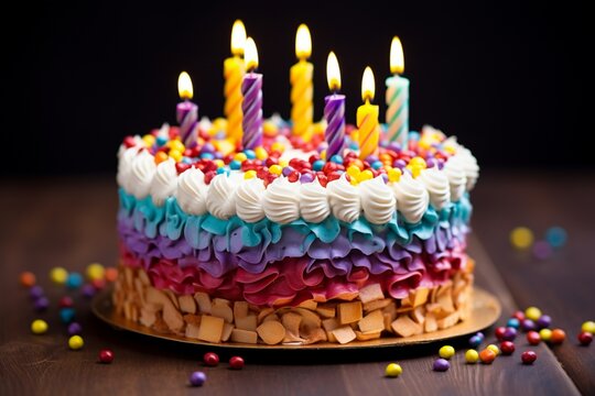 Happy Birthday Cake Images – Browse 1,623 Stock Photos, Vectors, and ...