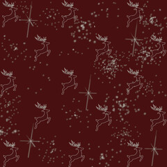 seamless new year pattern, happy new year!! and Merry Christmas