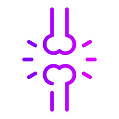 fracture gradient icon