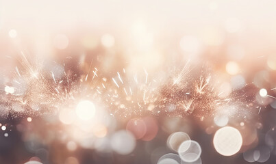 Close-up of a sparkler emitting golden sparks.