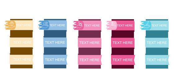 Presentation business infographic template with icons.Can be used for process diagram, presentations, workflow layout, banner, flow chart.Vector illustration.